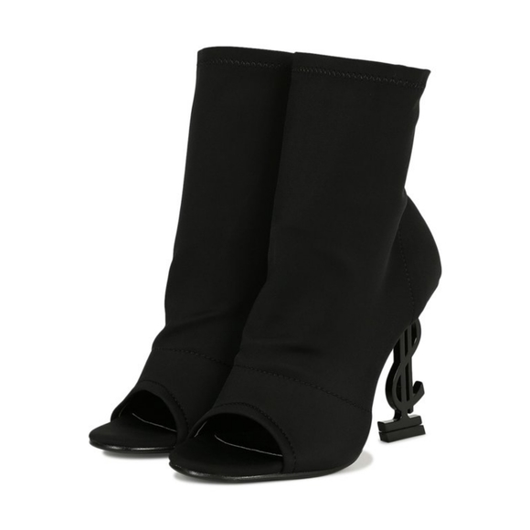 Black Looks Like Money Heels - Picture 2 of 6